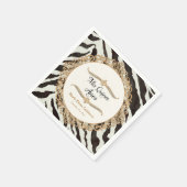 Serviette En Papier Décor de fête d'anniversaire de Mis Quince Anos (Coin)