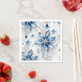 Serviette En Papier Décor de l'événement hivernal (En situation)