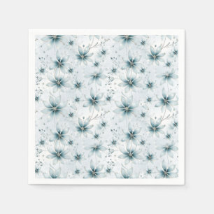Serviette En Papier Décor de l'événement hivernal