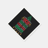 Serviette En Papier Décor de Noël - Ocd Obsessive Christma (Coin)
