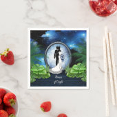 Serviette En Papier Décoration de mariage Galaxy-Portal (En situation)