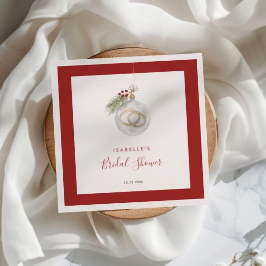 Serviette En Papier Decoration de Noël pour Mariage d'Hiver