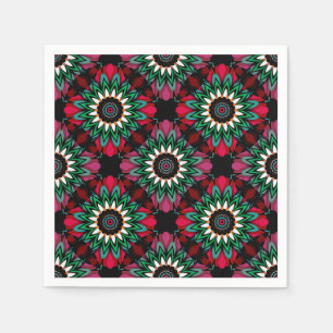 Serviette En Papier Décoration géométrique ornementale Abstraite p