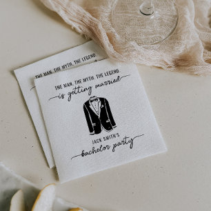 Serviette En Papier Décorations minimes de Bachelor