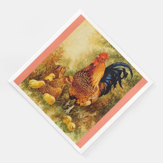 Serviette En Papier Découpage (Coin)