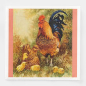 Serviette En Papier Découpage (Devant)
