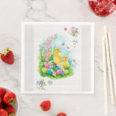 Serviette En Papier Découpage (En situation)