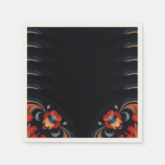 Serviette En Papier Découpage (Devant)