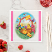 Serviette En Papier Découpage (En situation)