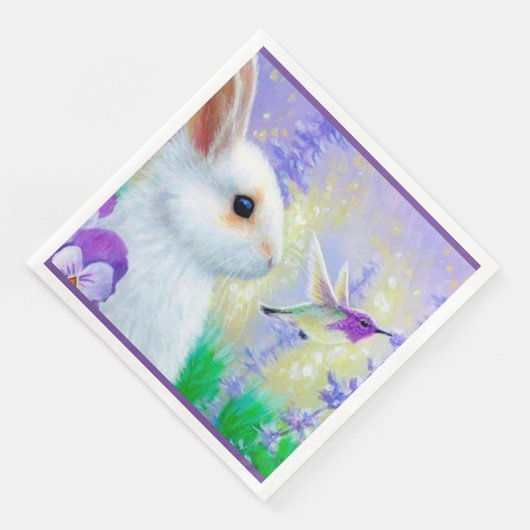 Serviette En Papier Découpage (Coin)