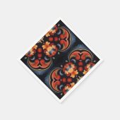 Serviette En Papier Découpage 10 (Coin)