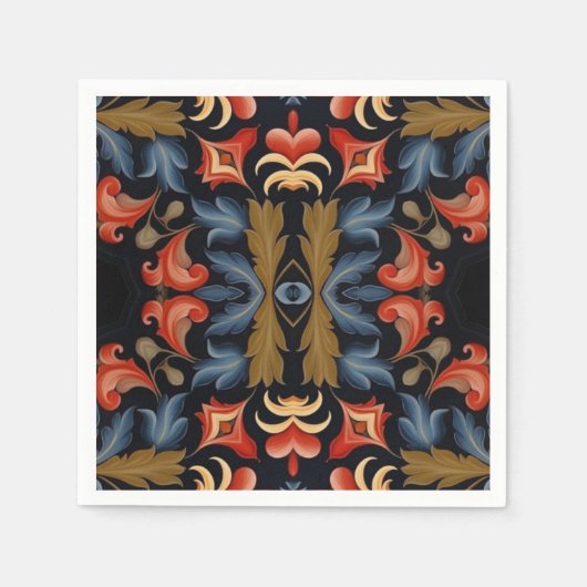 Serviette En Papier Découpage 14 (Devant)