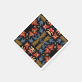 Serviette En Papier Découpage 14 (Coin)