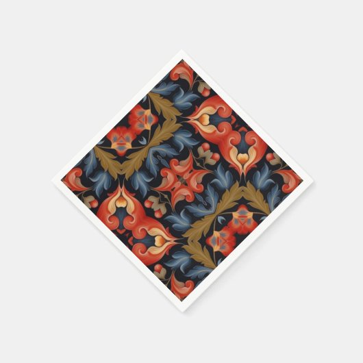 Serviette En Papier Découpage 20 (Coin)