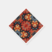 Serviette En Papier Découpage 21 (Coin)