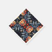 Serviette En Papier Découpage 28 (Coin)