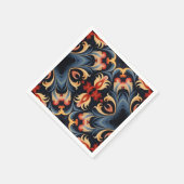 Serviette En Papier Découpage 40 (Coin)