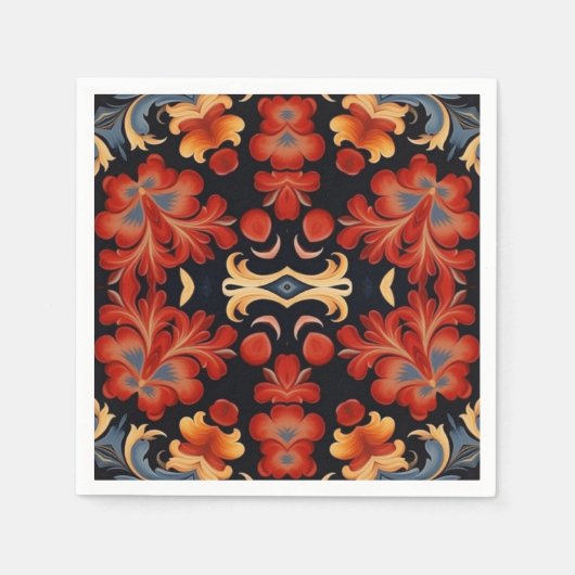 Serviette En Papier Découpage 41 (Devant)
