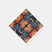 Serviette En Papier Découpage 49 (Coin)