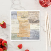 Serviette En Papier Découpage de serviettes (En situation)