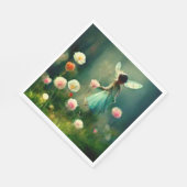 Serviette En Papier découpage du jardin de fées (Coin)