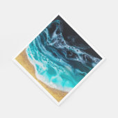 Serviette En Papier Découpage plage (Coin)