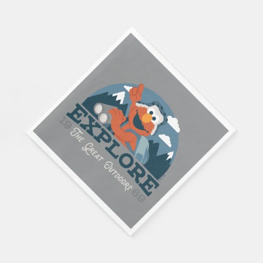 Serviette En Papier Découvrez Les Grands Extérieurs (Coin)