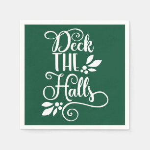 Serviette En Papier découvrez les halls Typographie