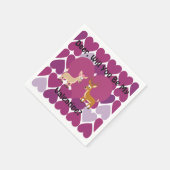 Serviette En Papier Deer Love (Coin)