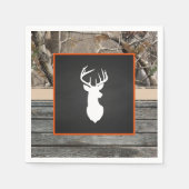 Serviette En Papier Deer Party Napkin - Garçon (Devant)