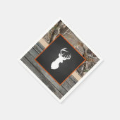 Serviette En Papier Deer Party Napkin - Garçon (Coin)