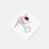 Serviette En Papier Déesse Whimsical (Coin)