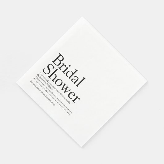 Serviette En Papier Définition de Fête des mariées Amusants modernes (Coin)