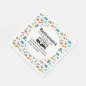 Serviette En Papier Définition de la retraite du camping (Coin)