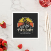 Serviette En Papier Définition du cyclologue Funny Mountain VTT MTB (En situation)