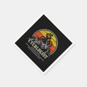 Serviette En Papier Définition du cyclologue Funny Mountain VTT MTB (Coin)