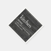 Serviette En Papier Définition du dictionnaire KITCHEN (Coin)