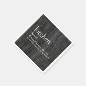 Serviette En Papier Définition du dictionnaire pour la cuisine (Coin)