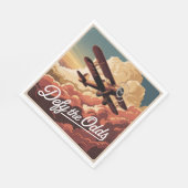 Serviette En Papier Defy The Odds (Coin)