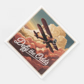 Serviette En Papier Defy The Odds (Coin)