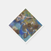 Serviette En Papier Degas Blue Dancers Pastel Fine Art Masterpiece (Coin)