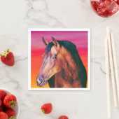 Serviette En Papier Dégradé de la baie (En situation)