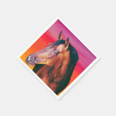 Serviette En Papier Dégradé de la baie (Coin)