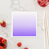 Serviette En Papier Dégradé Ombré Violet (En situation)