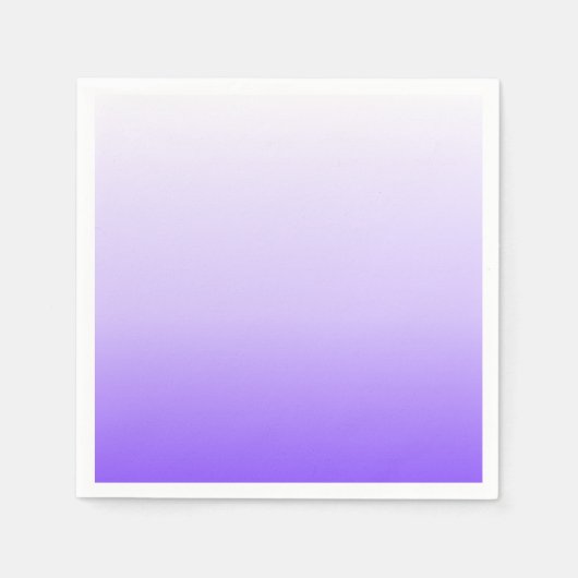 Serviette En Papier Dégradé Ombré Violet (Devant)