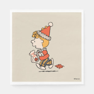 Serviette En Papier Déguisement de clown de Sally pour Halloween Peanu