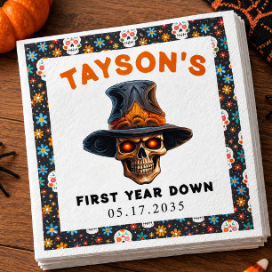 Serviette En Papier Déguisement d'Halloween pour enfants en forme de c