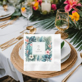 Serviette En Papier Déjeuner à l'Essence Tropicale