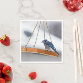 Serviette En Papier Déjeuner Blue Jay (En situation)