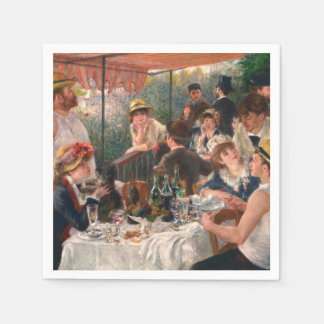 Serviette En Papier Déjeuner de plaisance - Renoir Painting